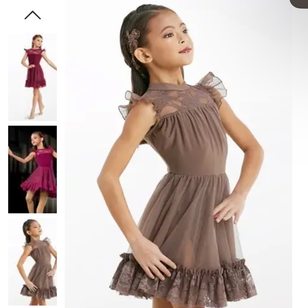 Elegant Brown Kids Costume Dress Weissman 10858 Ooh Child
